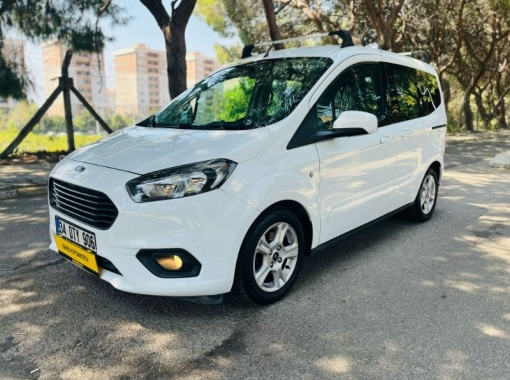 2021 FORD COURİER-1.5 100 HP-46 BİN KM-GARANTİLİ SERVİS BAKIMLI